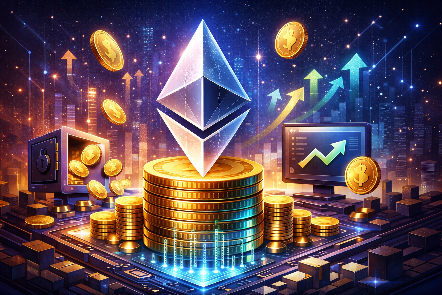 Ethereum Staking: Passives Einkommen mit ETH